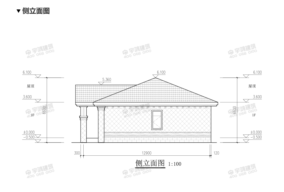 12萬精致農(nóng)村一層平房設(shè)計(jì)圖，簡單時(shí)尚實(shí)用