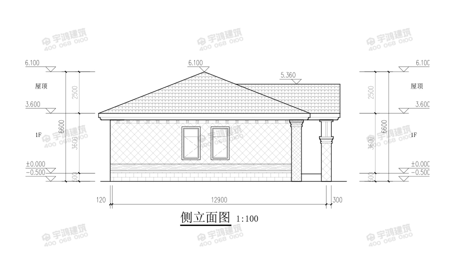 12萬精致農(nóng)村一層平房設(shè)計(jì)圖，簡單時(shí)尚實(shí)用